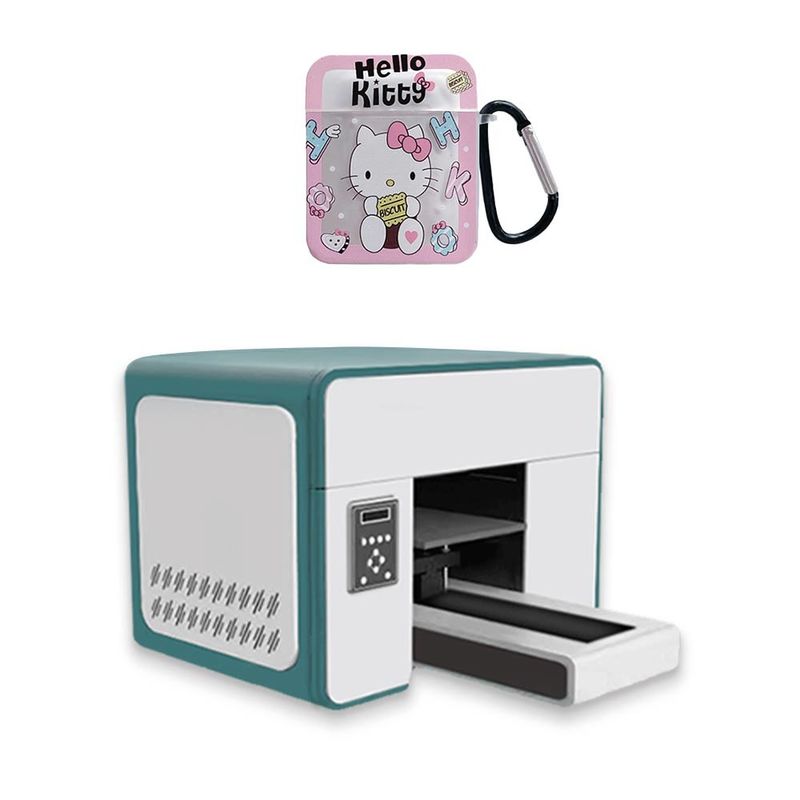 آلة طباعة بطاقة PVC UV Inkjet A3 حجم الطابعات LED UV 1200Dpi طابعة زجاجة