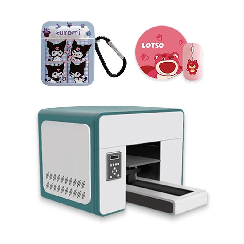 طابعة غولف كرة مضاءة LED UV UV Led Inkjet للزجاجة طابعة بطاقة PVC