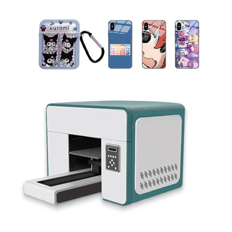 8 ألوان طابعة A3 UV Inkjet UV LED طابعة UV 3D للساعات Ipad Case Earphone