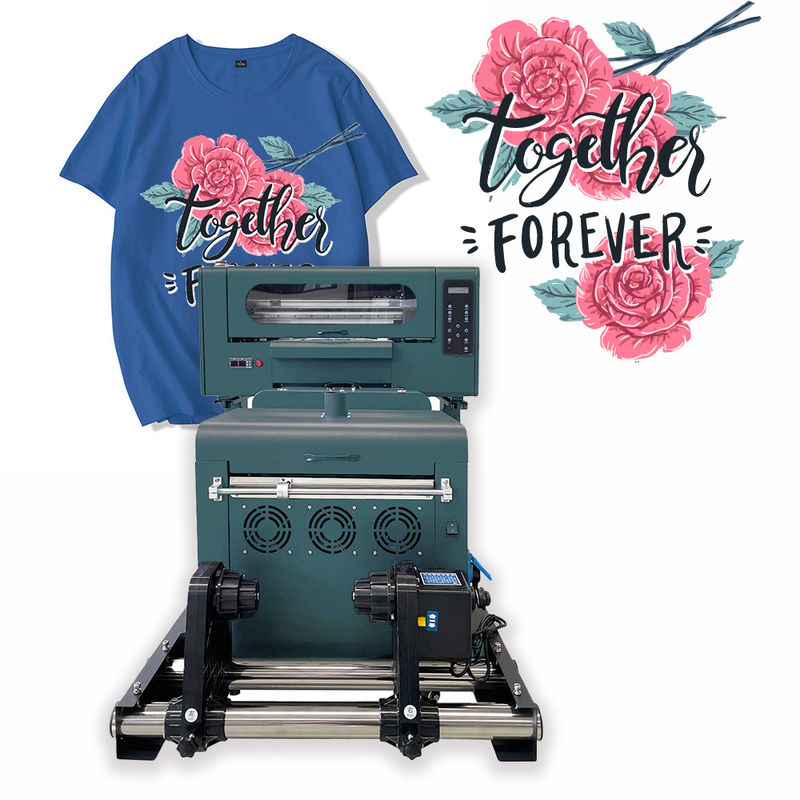 الطابعة الرقمية DTF Inkjet A3 Inkjet T Shirt حرارة نقل فيلم الحيوانات الأليفة طابعة Dtf