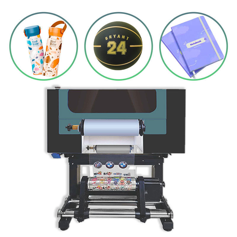 طابعة DTF مقاس 300mm A3 الرؤوس المزدوجة XP600 طابعة فيلم نقل DTF
