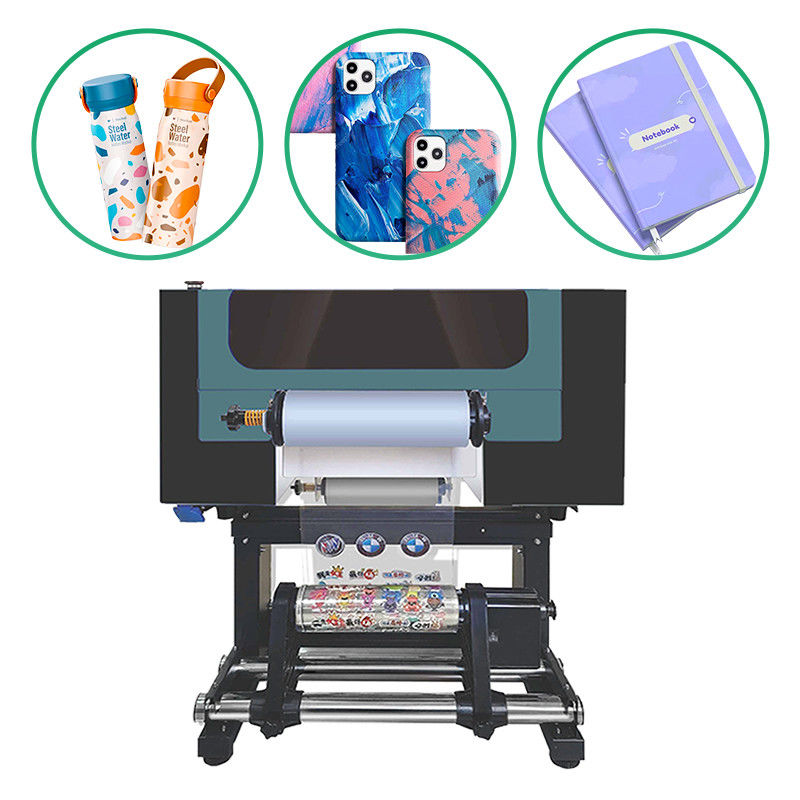 الرؤوس المزدوجة طابعة I3200 UV طابعة UV Dtf ملصقة بطابعة UV Dtf مع المصفوفة