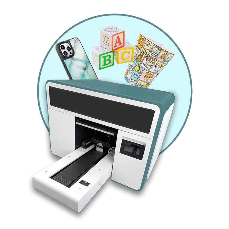 طابعة UV Flatbed UV Inkjet طابعة A3 حجم كوب طابعة UV Inkjet