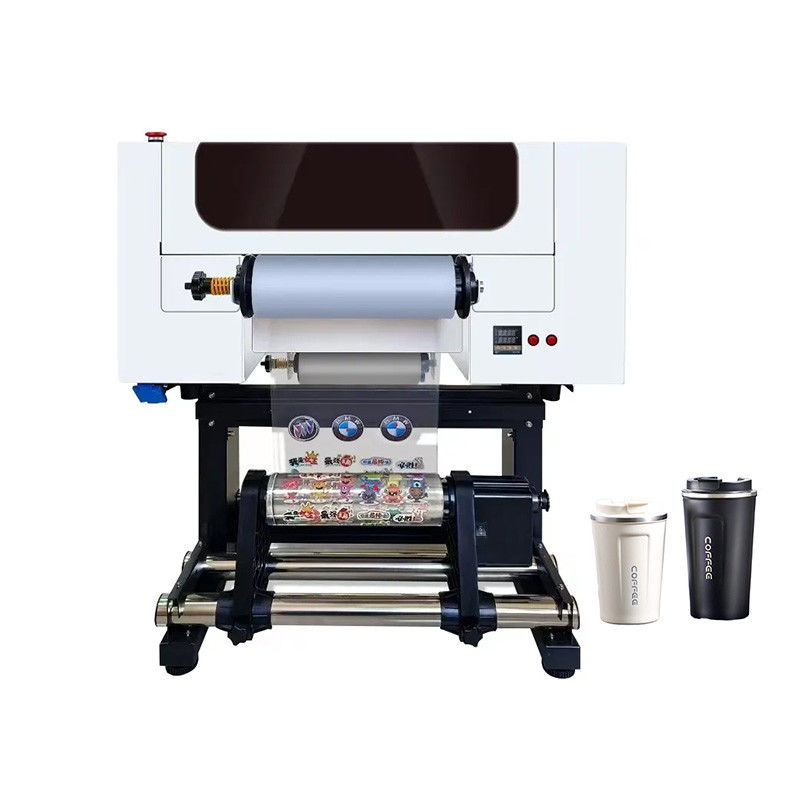 2024 طابعة A3 الشعبية طابعة UV DTF 30cm طابعة UV DTF طابعة كريستال ملصق ملصق