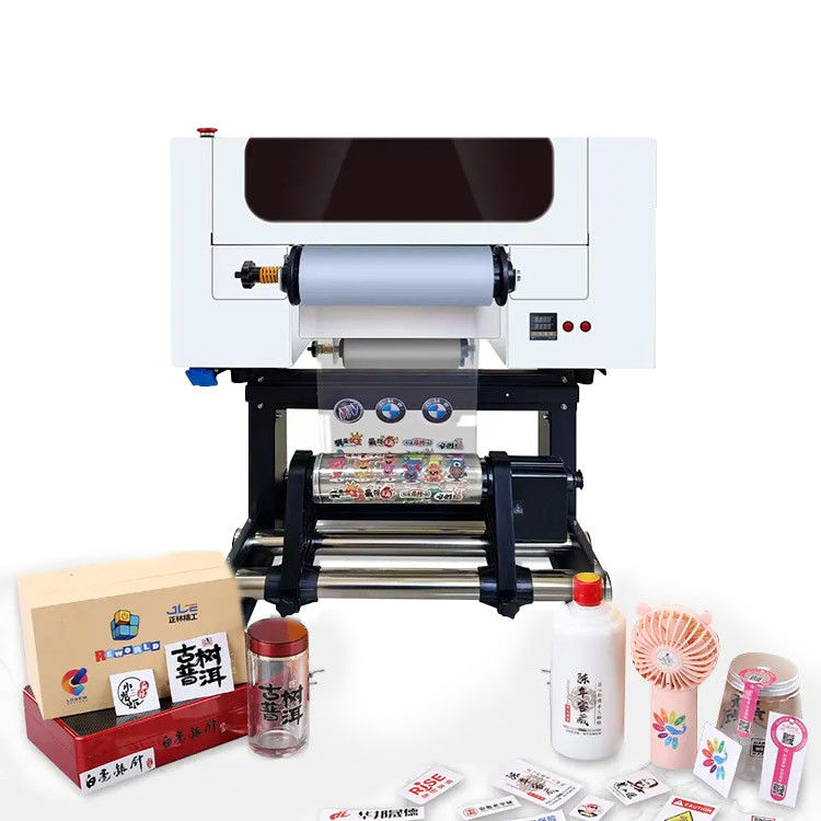 طابعة A3 UV DTF مع ليميناتور رول إلى رول All-in-One طابعة A3 UV DTF للملصق