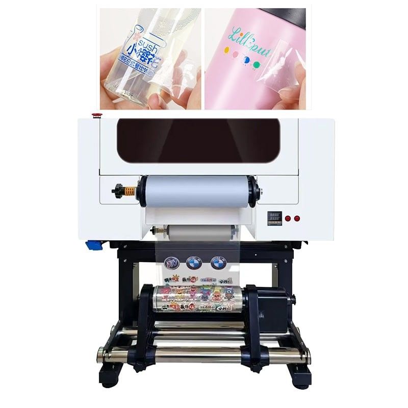 طابعة نقل UV Dtf 30cm Xp600 رأس UV Dtf طابعة للطابعة