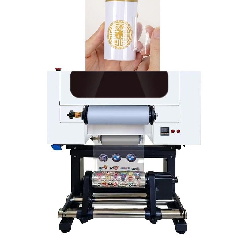 طابعة 30CM UV DTF طابعة شعارية طابعة طابعة طابعة A3 UV