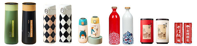 البوصلة كل شيء في واحد UV سطح / لفة إلى لفة / طابعة زجاجة UNI-A3 آلة الطباعة