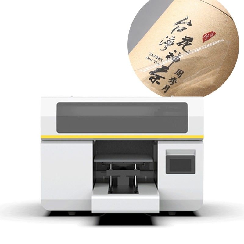 البوصلة كل شيء في واحد UV سطح / لفة إلى لفة / طابعة زجاجة UNI-A3 آلة الطباعة