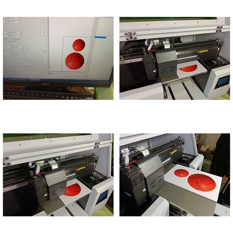 آلة الطباعة الأصلية I3200-U1HD 8 Channel Printhead UV Hybrid Flatbed Roll to Roll