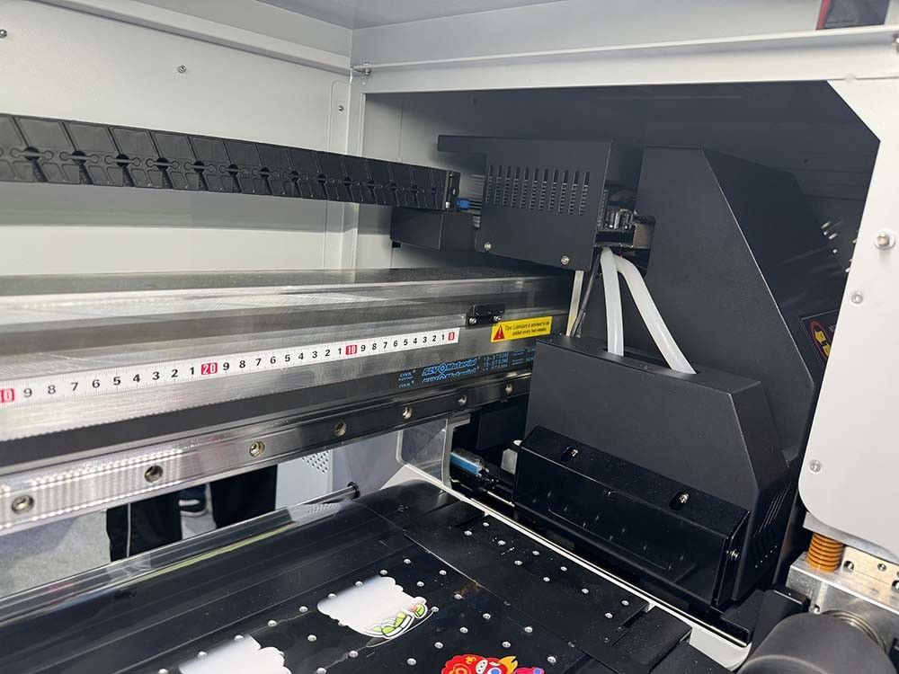 A2 A3 رقمية 60 سم DTF ملصق UV الطابعة الزجاجية المعدنية الطابعة مع 13200 U1 رأس