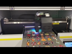 الطابعة الهجينة فوق البنفسجية عالية السرعة 3m2 لحد أقصى دقة 297 * 420 مم مع برنامج PP / PF Rip