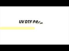 ملصق فيلم UV DTF 2 في 1 آلة طباعة طابعة Dtf UV للأكواب وطباعة PU PVC