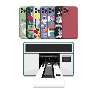 طابعة سطح المكتب UV الهجينة UV Led طابعة سطحية حجم A3 مع رأس I3200