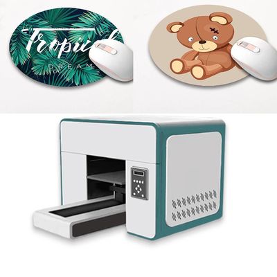 طابعة UV رقمية صغيرة A3 طابعة UV سطح المكتب طابعات UV Inkjet متعددة لملصق الملصق