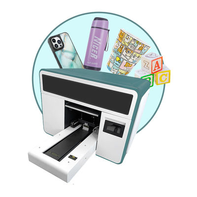 طابعة A3 UV Ink Jet UV طابعات سطحية هجينة مع أصغر قطرة حبر