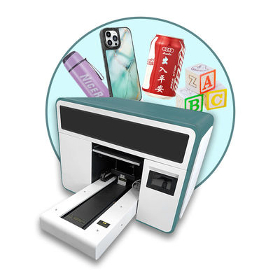 طابعة UV الهجينة 300mm UV Roll To Roll طابعة UV LED Flatbed Inkjet