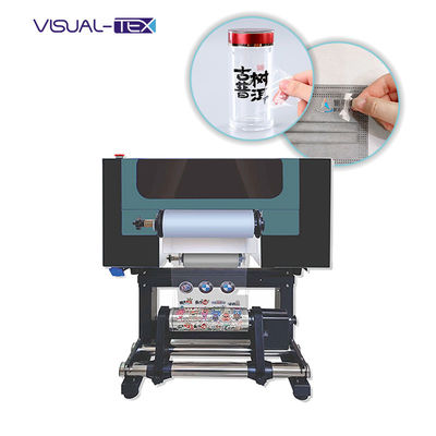 طابعة UV DTF ذاتية التصفيح 3D A3 Digital Inkjet طابعة Flatbed UV للفيلم A / B