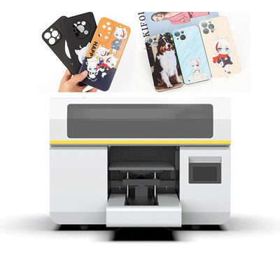 A3 حجم الطباعة العرض A3 الطابعة فوق البنفسجية مع K / C / M / Y W V لون حبر وسرعة قصوى 3m2