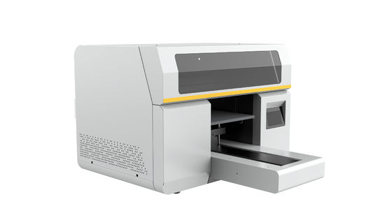 آلة الطباعة المختلطة UV عالية الدقة A3 الحجم للوحة إلى لفة مع رؤوس إبسون