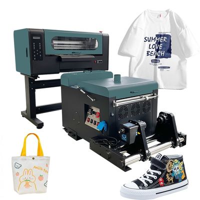 آلة الطاقة الحرارية طابعة DTF للطلاء XP600 T-Shirt DTF