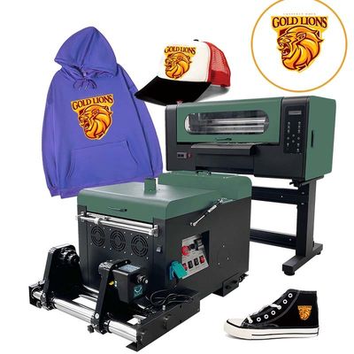 آلة الطباعة ذات الرأس المزدوج A3 DTF 30cm طابعة DTF فيلم T-shirt الطباعة الرقمية للقماش